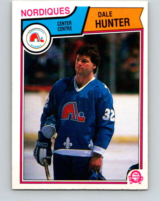 1983-84 O-Pee-Chee #293 Dale Hunter  Quebec Nordiques  V27697