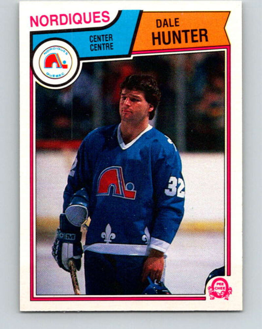 1983-84 O-Pee-Chee #293 Dale Hunter  Quebec Nordiques  V27698