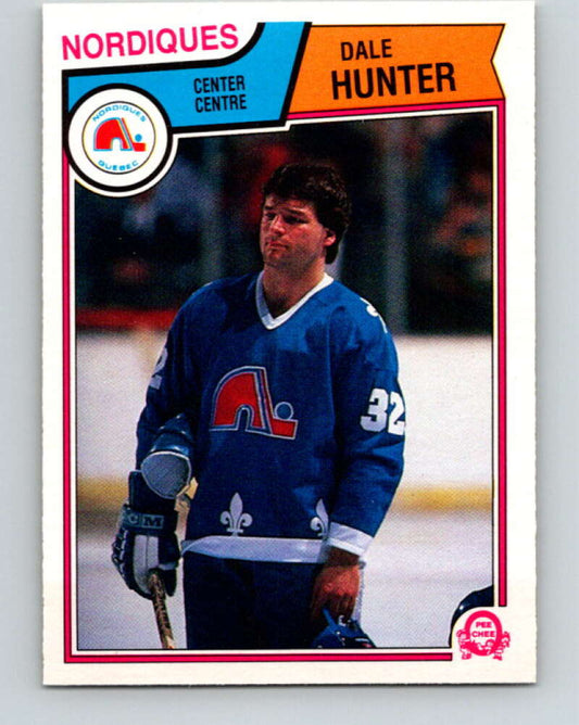 1983-84 O-Pee-Chee #293 Dale Hunter  Quebec Nordiques  V27699