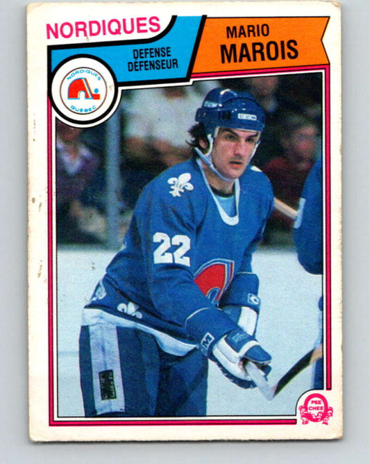 1983-84 O-Pee-Chee #295 Mario Marois  Quebec Nordiques  V27702