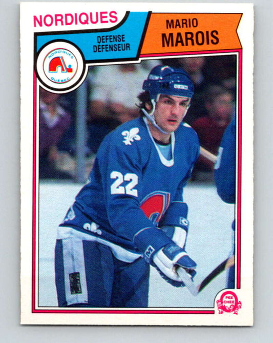1983-84 O-Pee-Chee #295 Mario Marois  Quebec Nordiques  V27703