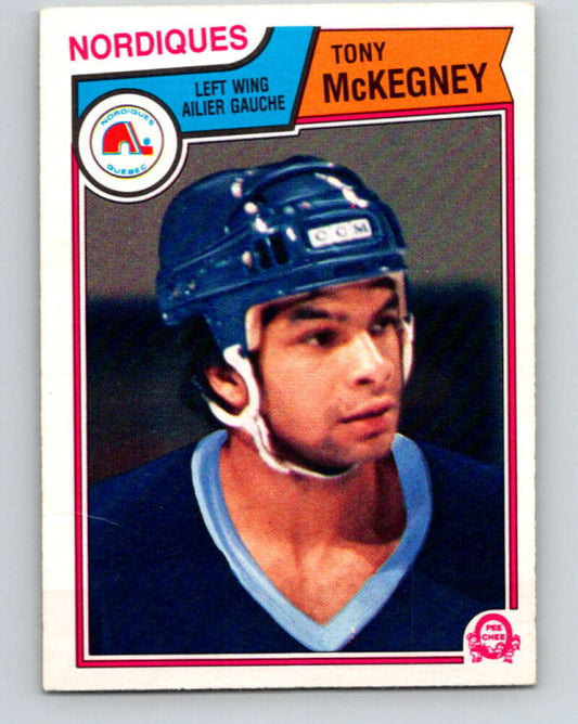1983-84 O-Pee-Chee #296 Tony McKegney  Quebec Nordiques  V27704