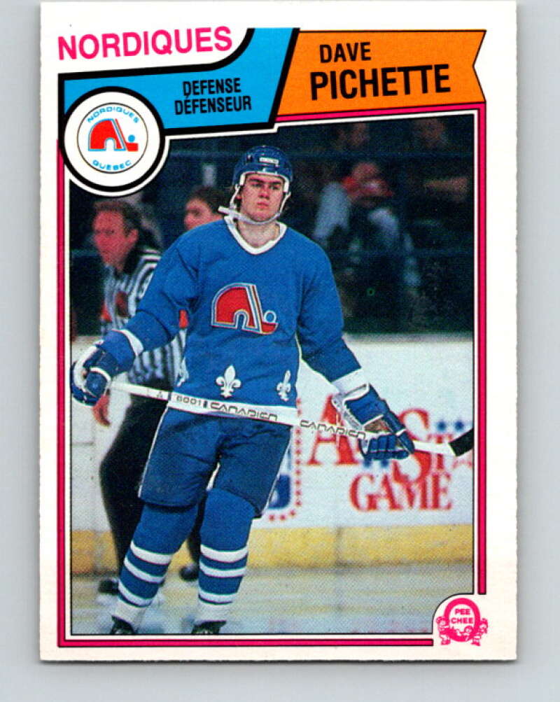 1983-84 O-Pee-Chee #299 Dave Pichette  Quebec Nordiques  V27720