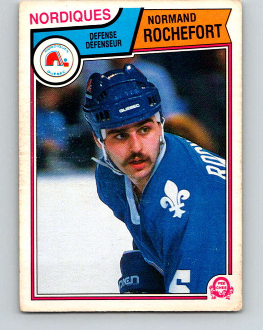 1983-84 O-Pee-Chee #300 Normand Rochefort  Quebec Nordiques  V27722