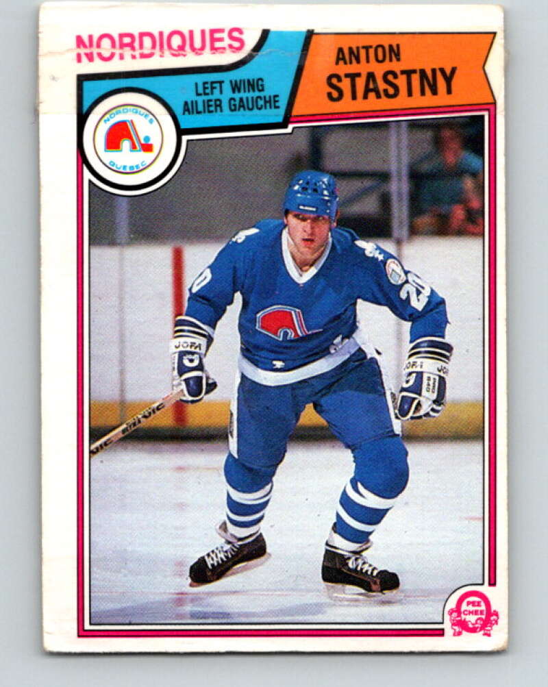 1983-84 O-Pee-Chee #302 Anton Stastny  Quebec Nordiques  V27727