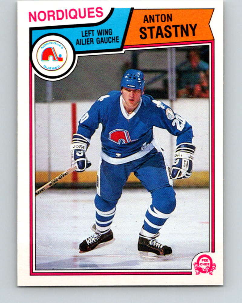 1983-84 O-Pee-Chee #302 Anton Stastny  Quebec Nordiques  V27728