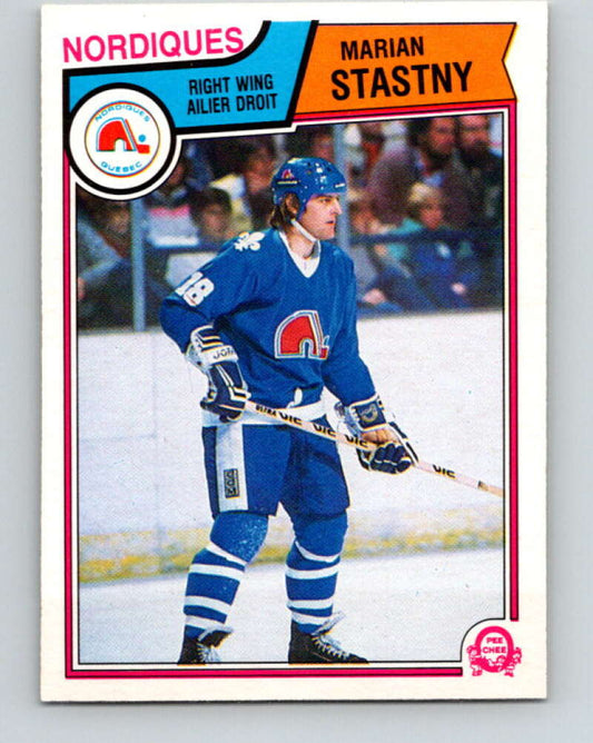 1983-84 O-Pee-Chee #303 Marian Stastny  Quebec Nordiques  V27729