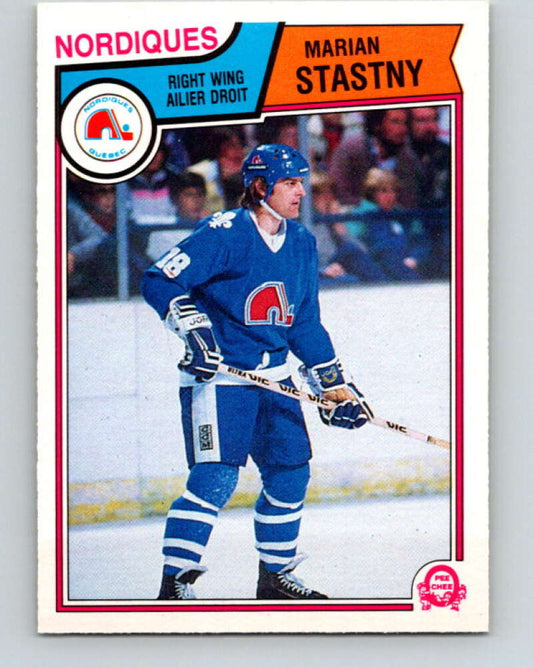 1983-84 O-Pee-Chee #303 Marian Stastny  Quebec Nordiques  V27730