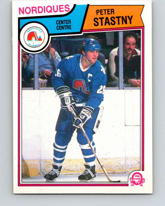 1983-84 O-Pee-Chee #304 Peter Stastny  Quebec Nordiques  V27733