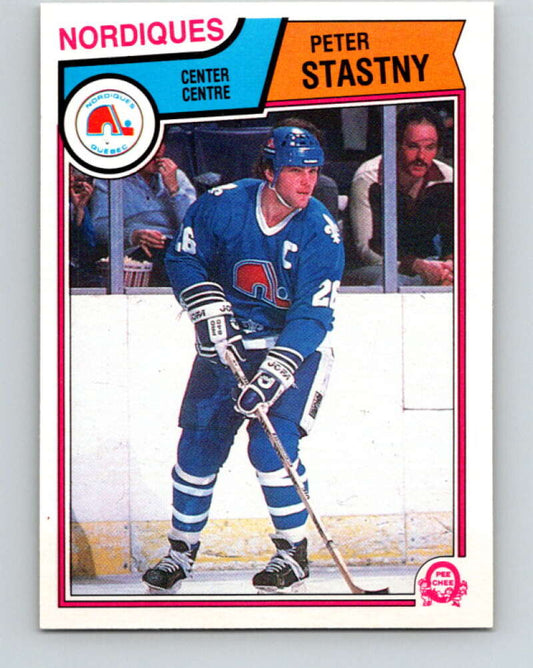1983-84 O-Pee-Chee #304 Peter Stastny  Quebec Nordiques  V27736