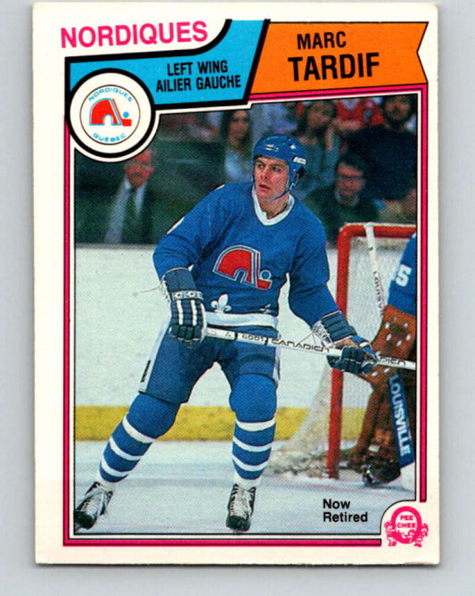 1983-84 O-Pee-Chee #305 Marc Tardif  Quebec Nordiques  V27739
