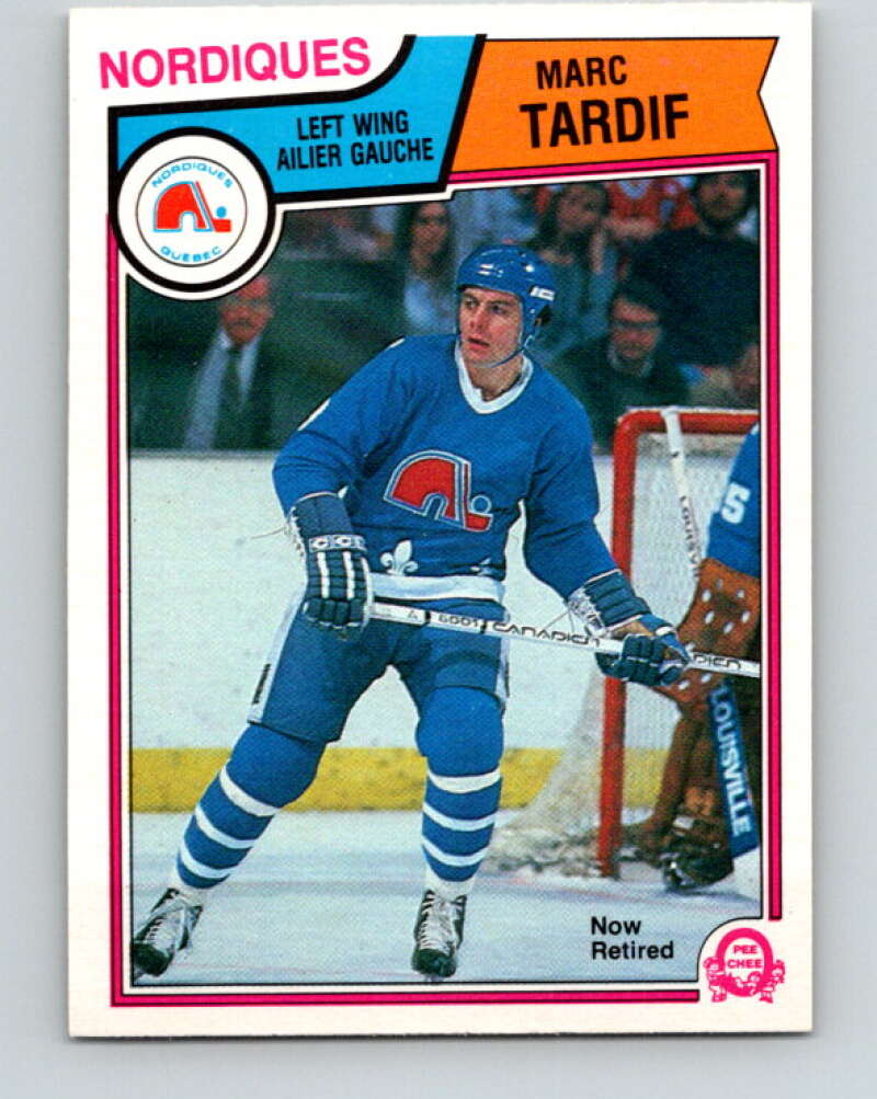 1983-84 O-Pee-Chee #305 Marc Tardif  Quebec Nordiques  V27740