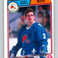 1983-84 O-Pee-Chee #306 Wally Weir  Quebec Nordiques  V27742