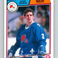 1983-84 O-Pee-Chee #306 Wally Weir  Quebec Nordiques  V27744