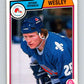 1983-84 O-Pee-Chee #307 Blake Wesley UER  Quebec Nordiques  V27747
