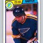 1983-84 O-Pee-Chee #310 Wayne Babych  St. Louis Blues  V27756
