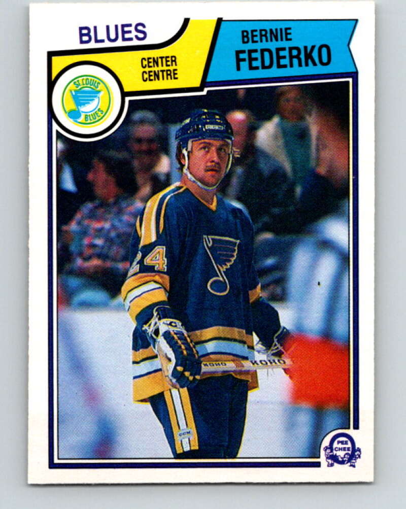 1983-84 O-Pee-Chee #315 Bernie Federko  St. Louis Blues  V27779