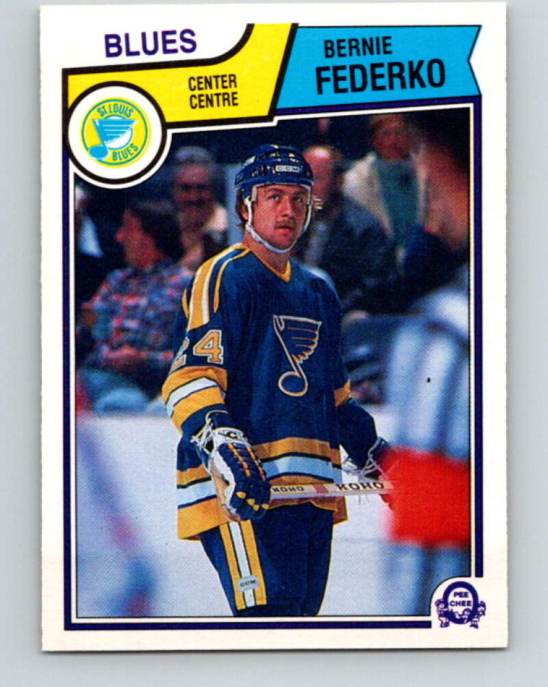 1983-84 O-Pee-Chee #315 Bernie Federko  St. Louis Blues  V27781