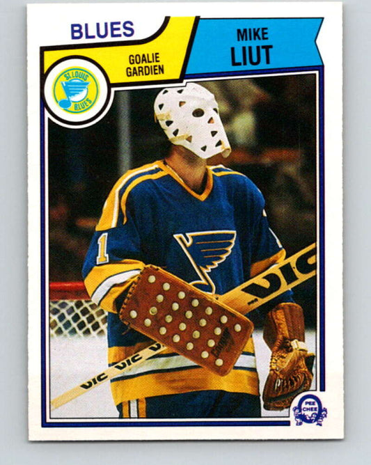 1983-84 O-Pee-Chee #316 Mike Liut  St. Louis Blues  V27784