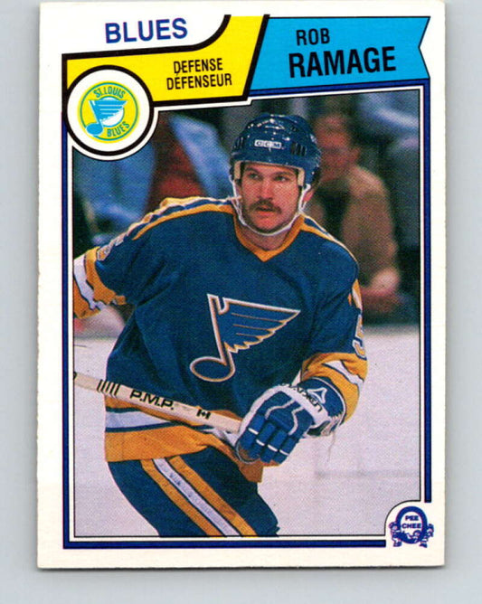 1983-84 O-Pee-Chee #319 Rob Ramage  St. Louis Blues  V27793