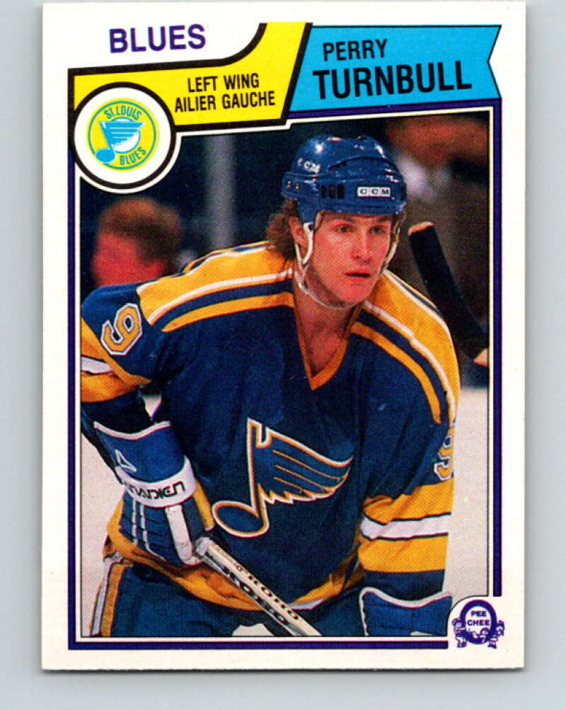 1983-84 O-Pee-Chee #321 Perry Turnbull  St. Louis Blues  V27799
