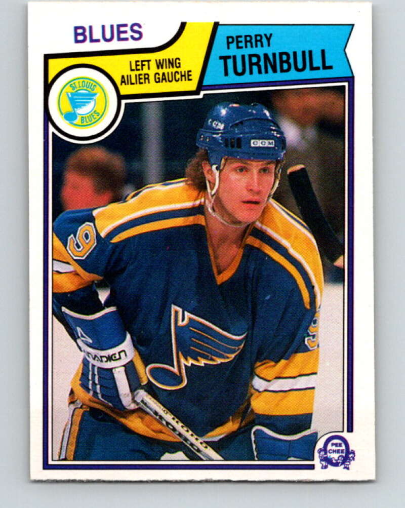 1983-84 O-Pee-Chee #321 Perry Turnbull  St. Louis Blues  V27800