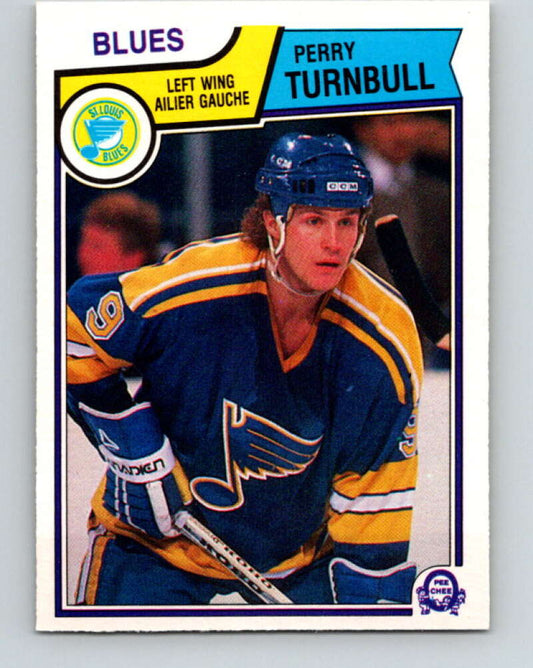 1983-84 O-Pee-Chee #321 Perry Turnbull  St. Louis Blues  V27801