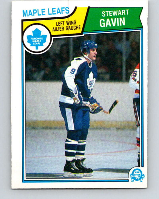 1983-84 O-Pee-Chee #331 Stewart Gavin RC Rookie Maple Leafs  V27832