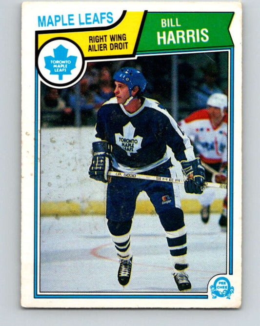 1983-84 O-Pee-Chee #333 Billy Harris  Toronto Maple Leafs  V27838