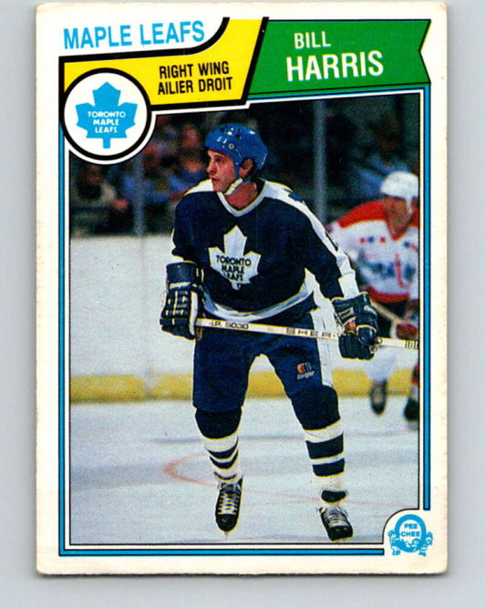1983-84 O-Pee-Chee #333 Billy Harris  Toronto Maple Leafs  V27839