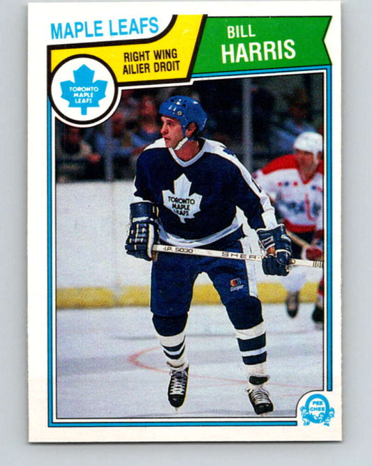 1983-84 O-Pee-Chee #333 Billy Harris  Toronto Maple Leafs  V27840