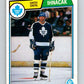 1983-84 O-Pee-Chee #334 Peter Ihnacak RC Rookie Maple Leafs  V27841
