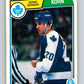 1983-84 O-Pee-Chee #335 Jim Korn  Toronto Maple Leafs  V27843