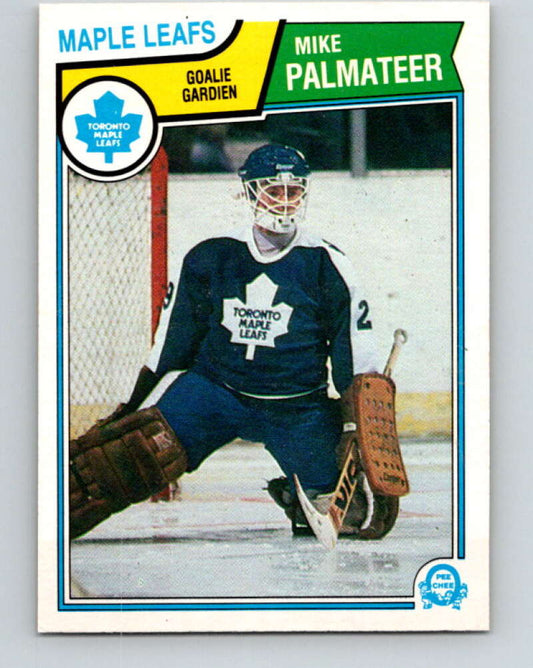1983-84 O-Pee-Chee #338 Mike Palmateer  Toronto Maple Leafs  V27853