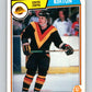 1983-84 O-Pee-Chee #352 Mark Kirton  Vancouver Canucks  V27898