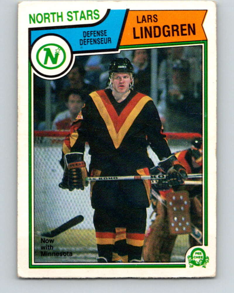 1983-84 O-Pee-Chee #354 Lars Lindgren  Minnesota North Stars  V27905