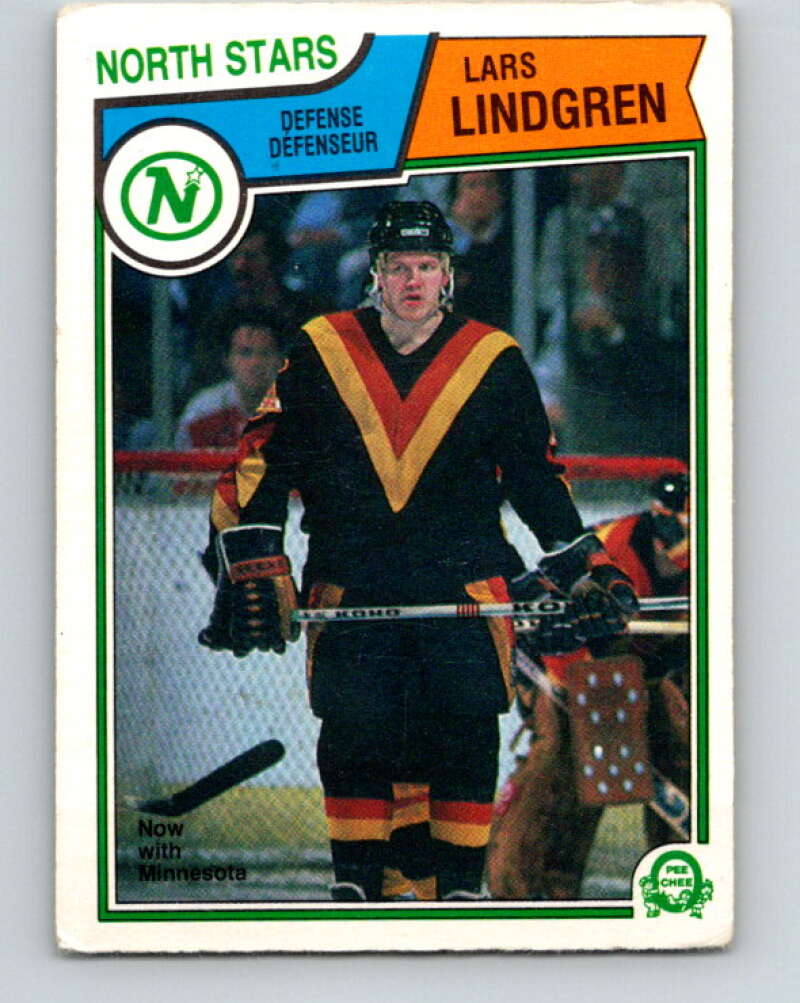 1983-84 O-Pee-Chee #354 Lars Lindgren  Minnesota North Stars  V27906