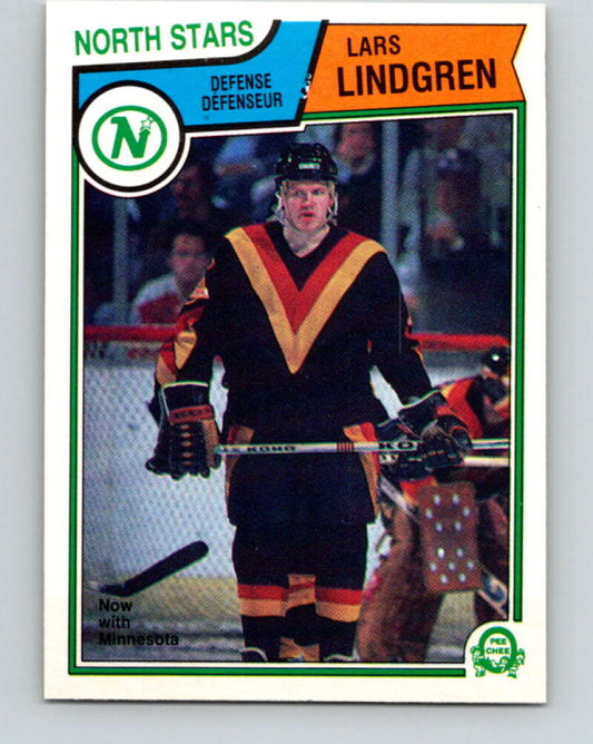 1983-84 O-Pee-Chee #354 Lars Lindgren  Minnesota North Stars  V27907