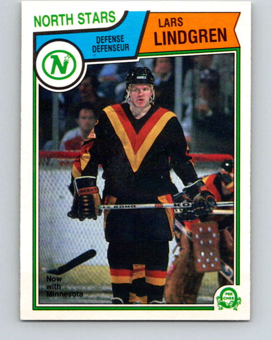 1983-84 O-Pee-Chee #354 Lars Lindgren  Minnesota North Stars  V27909