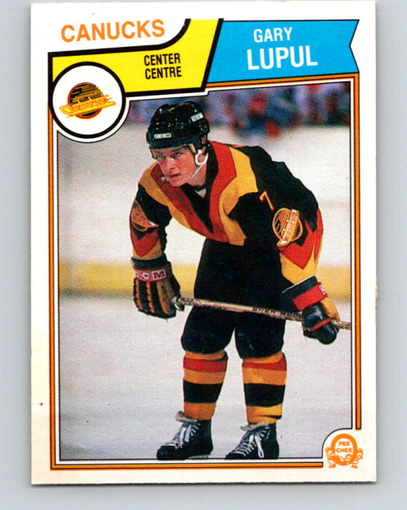 1983-84 O-Pee-Chee #355 Gary Lupul  Vancouver Canucks  V27911