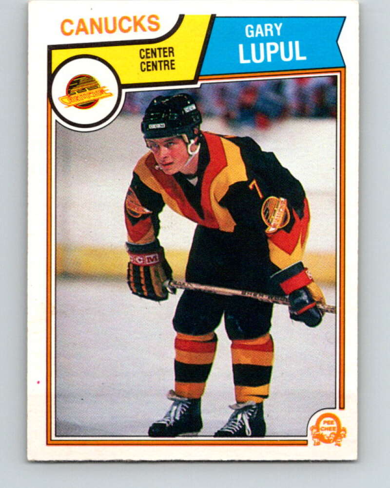 1983-84 O-Pee-Chee #355 Gary Lupul  Vancouver Canucks  V27912