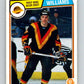 1983-84 O-Pee-Chee #363 Tiger Williams  Vancouver Canucks  V27945