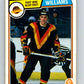 1983-84 O-Pee-Chee #363 Tiger Williams  Vancouver Canucks  V27947