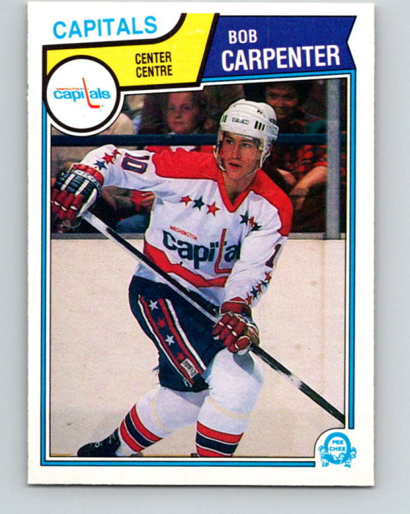 1983-84 O-Pee-Chee #366 Bob Carpenter  Washington Capitals  V27956