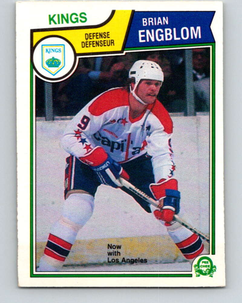 1983-84 O-Pee-Chee #368 Brian Engblom  Los Angeles Kings  V27961