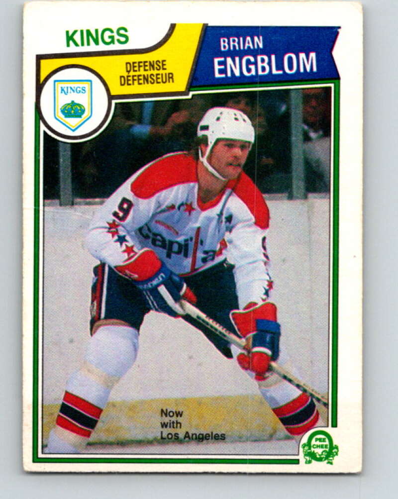 1983-84 O-Pee-Chee #368 Brian Engblom  Los Angeles Kings  V27963