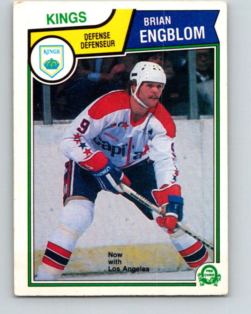 1983-84 O-Pee-Chee #368 Brian Engblom  Los Angeles Kings  V27964