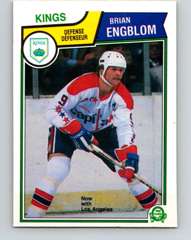 1983-84 O-Pee-Chee #368 Brian Engblom  Los Angeles Kings  V27965