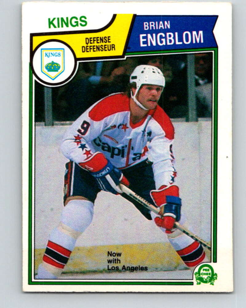 1983-84 O-Pee-Chee #368 Brian Engblom  Los Angeles Kings  V27966