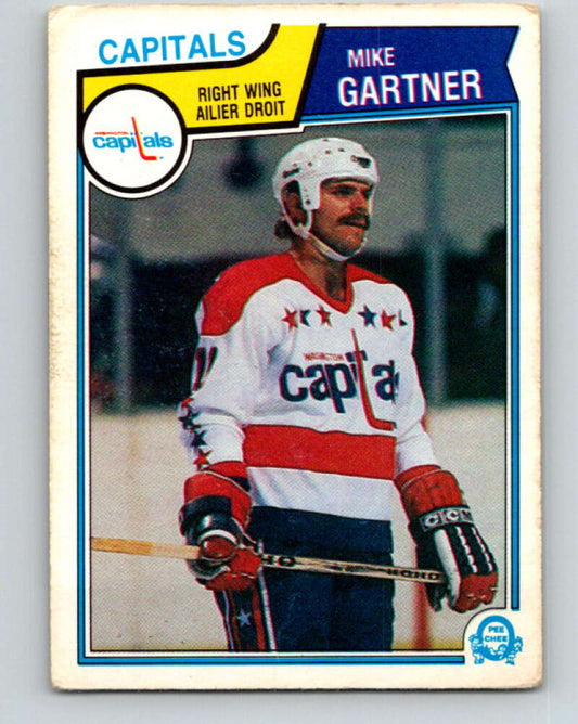 1983-84 O-Pee-Chee #369 Mike Gartner  Washington Capitals  V27969